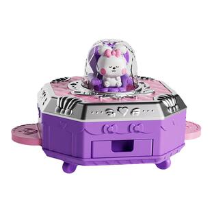 女孩子的生日礼物手工diy百变公主魔法书咕卡贴纸机盒儿童玩具6