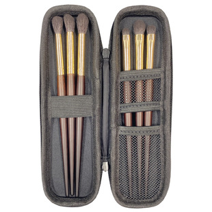 霜转粉眼影刷套装动物毛火苗头晕染刷高光刷扁头铺色刷斜坡鼻影刷