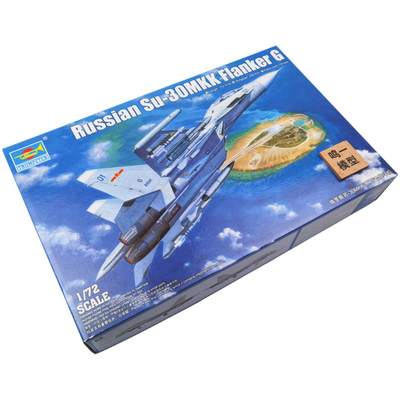 小号手1/72苏-30MKK拼装航模
