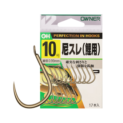 owner原装进口鱼钩型混养黑坑