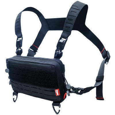 胸包户外便携Vlogger胸挂战术包