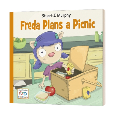 英文原版 Freda Plans a Picnic I See I Learn 弗蕾达计划野餐 儿童认知启蒙绘本 英文版 进口英语原版书籍