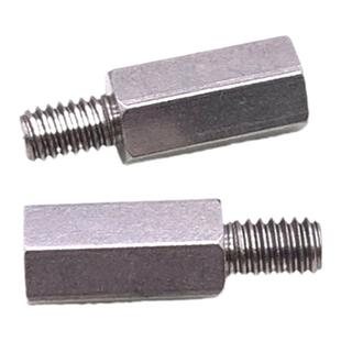 不锈钢六角阴阳螺丝柱六角单通连接隔离柱螺柱M2M2.5M3M4M5