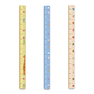 儿童房身高贴墙贴量度尺护墙角防撞条免打孔宝宝身高测量卡通立体