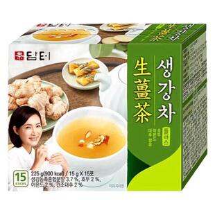 韩国丹特生姜茶大姨妈姜汁生姜粉体寒宫寒气血月经女冲饮营养代餐