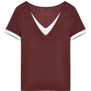 【109元起】秋水伊人通勤短袖T恤女2025年夏季休闲时尚上衣合集