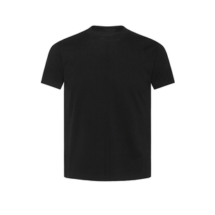 F383 2025AW国潮原创美式复古简约短袖cleanfit修身短款T恤男女款