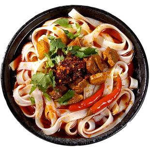 贵州米粉手工特产小吃宽纯米粉大米河粉米皮米面干米线遵义羊肉粉