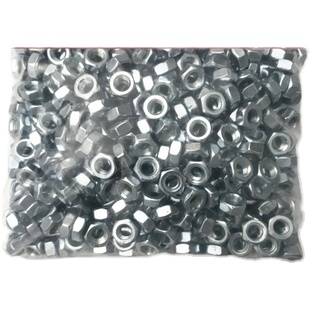 4.8级螺母/镀锌六角螺帽M3M4M5M6M8M10M12M14M16M18M20螺丝母包邮