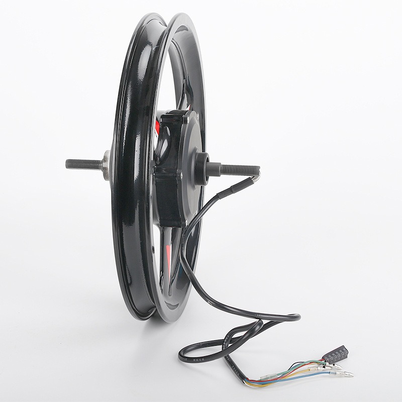 20寸镁合金一体轮雪地车电机 QH-SYM3-500(20)锂电自行车轮毂电机