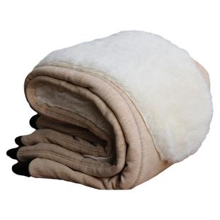 秋冬季羊毛裤保暖裤男士加厚加绒中老年人羊绒裤东北棉裤女式外穿