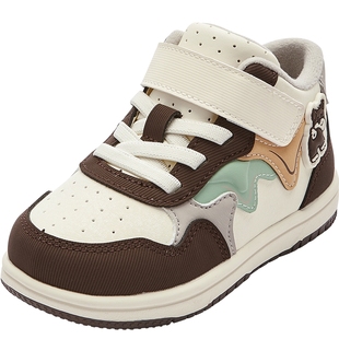 巴拉巴拉男童学步鞋婴儿板鞋秋冬款童鞋女童宝宝鞋子儿童运动鞋小