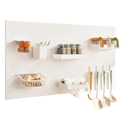 厨房专用磁吸珐琅白板免打孔