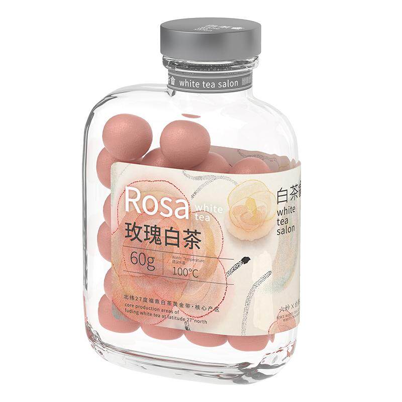 六妙白茶会玫瑰花福鼎白牡丹