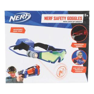 孩之宝NERF热火精英系列护目镜眼镜面具儿童玩具发射器配件