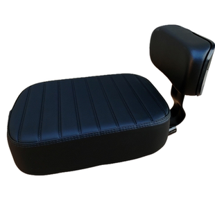 自行车后座垫载人带孩子儿童座椅山地车货架厚坐垫折叠车后置凳子