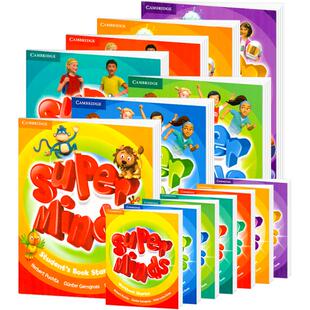 superminds教材 剑桥少儿英语 super minds 1 2 3 4 5 6 小学英语