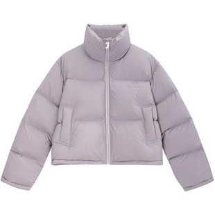 【90白鸭绒】Juicy Couture橘滋羽绒服女25年冬季雾面立领短外套