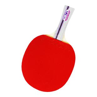 正品BUTTERFLY蝴蝶三星乒乓球拍横拍3星成品拍单拍双面反胶初学拍