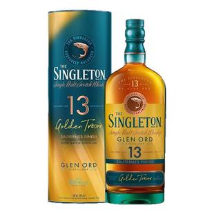 Singleton苏格登13年醇金单一麦芽威士忌洋酒帝亚吉欧700ml