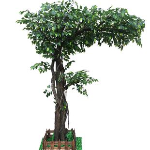 仿真柳树假柳树公园影视舞台道具假垂柳园艺工程绿植婚庆装饰假树