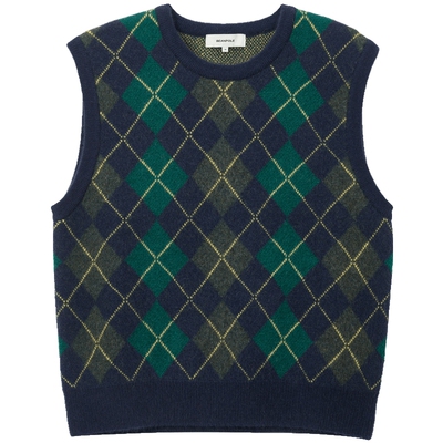 滨波女士无袖针织衫时尚背心