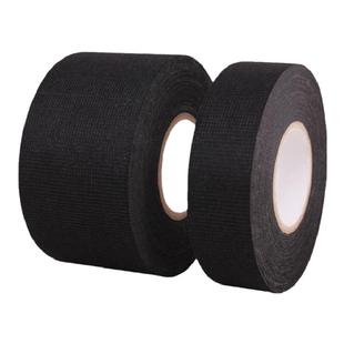 绒布胶带耐高温隔音布汽车线束胶带发动机舱缠绕线路耐磨自熄绝缘电工线速涤纶胶布消除车门静音车体摩擦异响