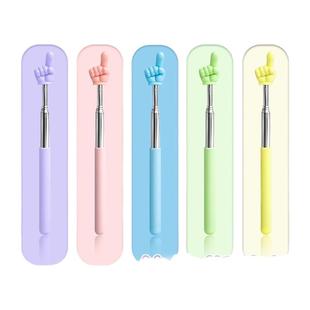 可伸缩指读棒大号儿童阅读手指棒教具教棒读书教鞭教师专用上课指挥棒学习幼儿园家用点读教棍认字教学棒教杆