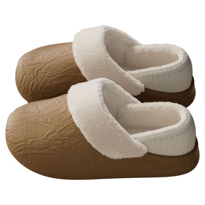 防水包跟棉拖鞋女款2025新款冬季