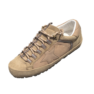 2026年春季新款真皮平底大头胖胖鞋圆头系带休闲板鞋德训鞋单鞋女