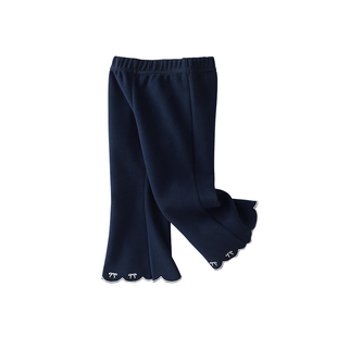 女童喇叭裤2026新款春装小童花边裤子外穿女孩衣服休闲裤宝宝长裤