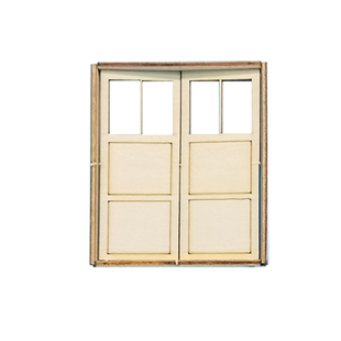 模型门窗迷你小门窗diy手工制作沙盘场景搭建木制品建筑房子材料