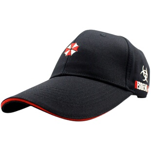 生化危机2游戏定制周边刺绣保护伞LOGO棒球潮帽子鸭舌帽现货