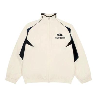 潮牌夹克WE11DONEWHITE冲锋衣男