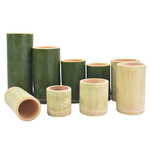 竹笔筒竹子笔筒罐竹子天然竹笔筒家用蒸饭粽子蒸筒奶茶杯竹筒花瓶