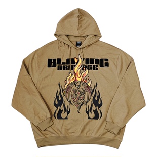 瑕疵处理胸围138CM老美街头Oversized潮品落肩款薄款春季套头卫衣