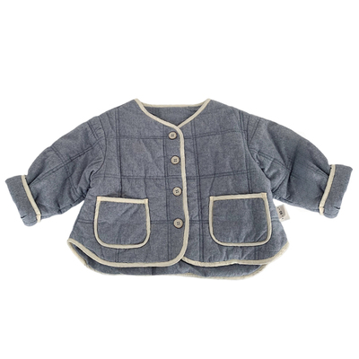 男女童夹棉外套轻薄二棉秋冬棉服