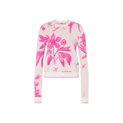 Moschino/莫斯奇诺  女士羊毛修身高腰针织衫