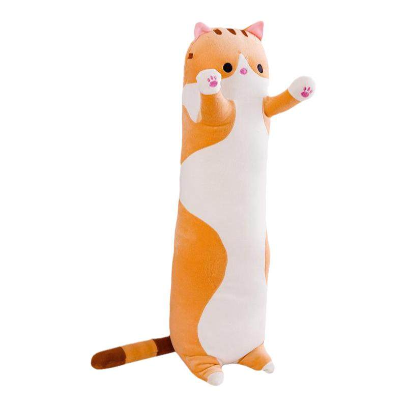 猫咪毛绒玩具长条陪你抱抱熊女生