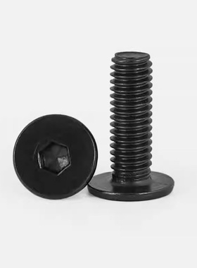 CBSS8/10-10/12/16/20/25/30超薄头型螺栓 极低头内六角螺丝