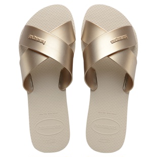 Havaianas哈唯纳2026年春夏新款亮面一字拖女夏软底外穿拖鞋