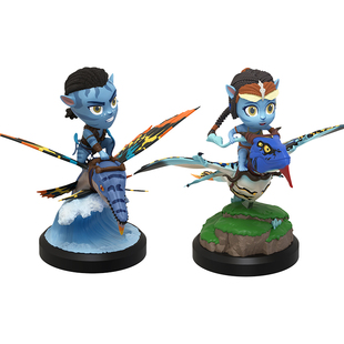 野兽王国阿凡达2水之道杰克涅提妮妮特丽摆件手办周边潮玩礼物