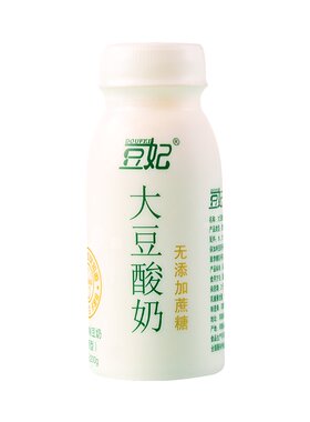 无蔗糖原味豆妃酸奶植物酸奶