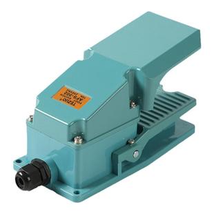 特佐TFS-302全银触点铝壳脚踏开关 15A250V冲床自复位机床配件LT4