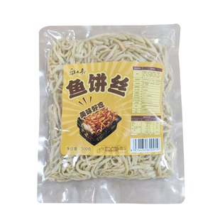 韩大叔鱼饼丝500g袋装韩式鱼饼丝油炸用小吃麻辣烫食材炒鱼饼火锅