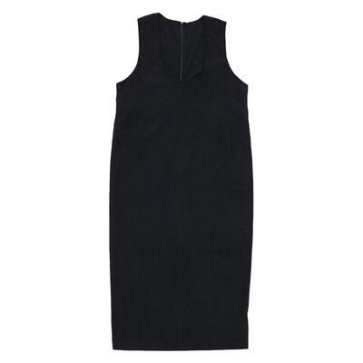 MOCA灯芯绒背带连衣裙长