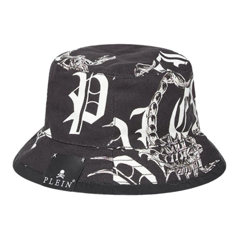 PHILIPP PLEIN 男女同款蝎子印花渔夫帽