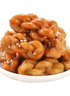 小麻花零食香酥脆休闲面包食品香酥小麻花散装整箱年货小包装传统