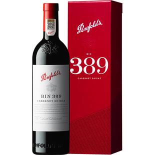 【国行】奔富BIN389红酒礼盒装澳洲原瓶进口赤霞珠干红葡萄酒送礼