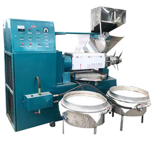 冷热两用菜籽螺旋榨油机商用大小型压油机花生菜籽大豆自动压榨机